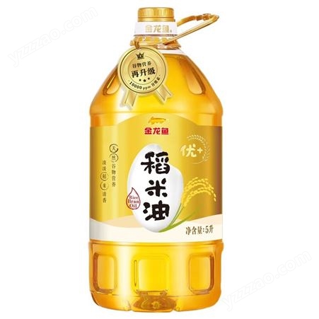金龍魚食用油 優+稻米油5L 重慶團購